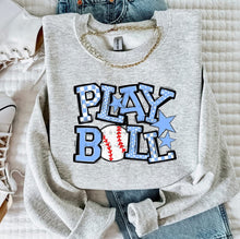 Load image into Gallery viewer, So Sporty Play Ball Baseball DROPDOWN TRANSFER BIA