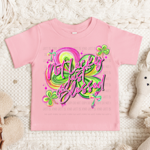 Load image into Gallery viewer, Not Lucky Just Blessed Pink Neon Shamrock TRANSFER SSD JAN
