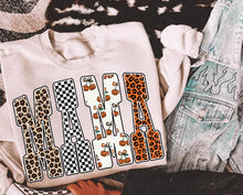 Load image into Gallery viewer, Mama Pumpkin Checker Leopard TRANSFER