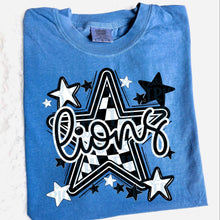Load image into Gallery viewer, Checkered Star BW Mascots DROPDOWN TRANSFER ET APR 26