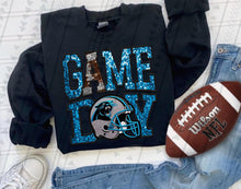 Load image into Gallery viewer, Game Day Team Helmet Faux Embroidery DROPDOWN TRANSFER TGG