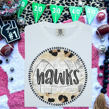 Load image into Gallery viewer, Leopard Volleyball Background Mascot Dropdown TRANSFER CAP FEB