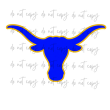 Load image into Gallery viewer, Front Or Side Logo Sports Custom Name Mascot DROPDOWN DTF TRANSFER