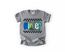 Load image into Gallery viewer, Checker Blue Pencil Plaid School Grades DROPDOWN TRANSFER