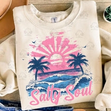 Load image into Gallery viewer, Salty Soul Pink Blue Sunset TRANSFER