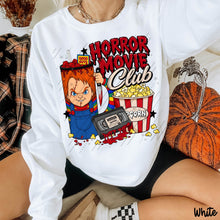 Load image into Gallery viewer, Horror Movie Club VHS Characters DROPDOWN TRANSFER CARTER SEP 26