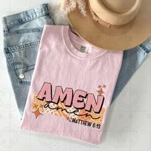 Load image into Gallery viewer, Pink & Orange Scrapbook Style Bible Verses Dropdown TRANSFER HMWK MAR 25