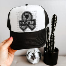 Load image into Gallery viewer, Fighter * MULTI COLOR CHOICE - Faux Hat Patch 3-4” DTF TRANSFER - OSD