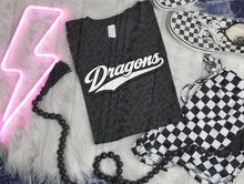 Load image into Gallery viewer, BW Glitter Faux Embroidery Script Baseball Teams DROPDOWN TRANSFER KAI MAR 26