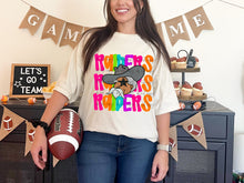 Load image into Gallery viewer, Bright Stacked Mascots Star Eyes DROPDOWN TRANSFER TSC 24
