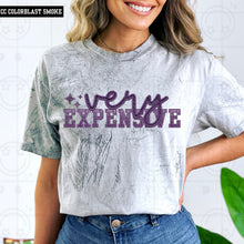 Load image into Gallery viewer, VERY Title Purple Faux Embroidery DROPDOWN TRANSFER HMWK