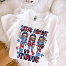 Load image into Gallery viewer, Nuts About Football Mascot Nutcrackers DROPDOWN TRANSFER CARTER OCT 26