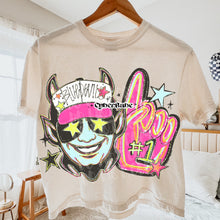 Load image into Gallery viewer, Neon Hand Drawn Star Eyes Mascots TRANSFER CYBER APR 26