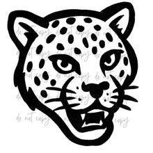 Load image into Gallery viewer, Fierce Single Color Mascots Dropdown TRANSFER