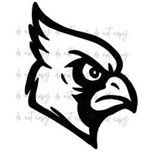Load image into Gallery viewer, Fierce Single Color Mascots Dropdown TRANSFER