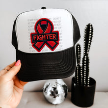 Load image into Gallery viewer, Fighter * MULTI COLOR CHOICE - Faux Hat Patch 3-4” DTF TRANSFER - OSD
