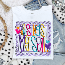 Load image into Gallery viewer, Purple Doodle Frame DROPDOWN TRANSFER SWD JULY