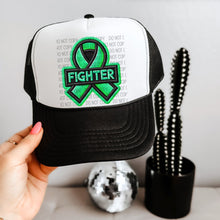 Load image into Gallery viewer, Fighter * MULTI COLOR CHOICE - Faux Hat Patch 3-4” DTF TRANSFER - OSD
