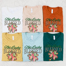 Load image into Gallery viewer, Not Lucky Blessed Paint Shamrock TRANSFER KAYDI DEC