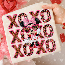 Load image into Gallery viewer, XOXO Faux Leopard Pink Dropdown TRANSFER VIRGO DEC 25