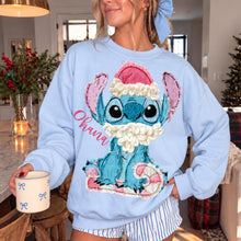 Load image into Gallery viewer, Christmas Characters Faux Frayed Fabric Texture DROPDOWN TRANSFER SSD NOV 26