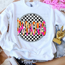 Load image into Gallery viewer, Preppy Checkered Mascot Dropdown TRANSFER SWD TEMP