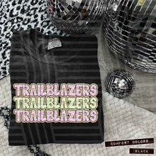 Load image into Gallery viewer, Iridescent Leopard Stacked Mascot Dropdown TRANSFER CAP MAY