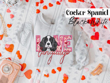 Load image into Gallery viewer, Love Language Dogs DROPDOWN TRANSFER TGG