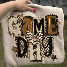 Load image into Gallery viewer, Brown Game Day Magazine Cutout DROPDOWN TRANSFER CSD FEB 26