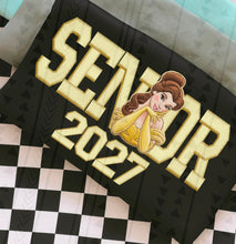 Load image into Gallery viewer, Senior 2027 Faux Embroidery Character DROPDOWN TRANSFER KAI JULY 26