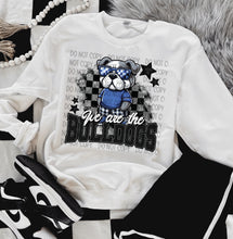 Load image into Gallery viewer, We Are The Mascots Checkered Stars Dropdown TRANSFER SWD TEMP