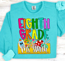 Load image into Gallery viewer, Back To School Nameplates Customized DROPDOWN DTF TRANSFER BIA