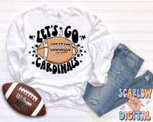 Load image into Gallery viewer, Let's Go Football Star Mascots DROPDOWN TRANSFER SCAR AUG 24