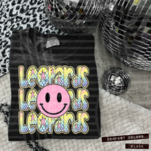 Load image into Gallery viewer, Rainbow Checker Pink Happy Stacked Mascots Dropdown TRANSFER CAP JUNE 25