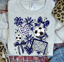 Load image into Gallery viewer, Play Ball Soccer Collage DROPDOWN TRANSFER BIA