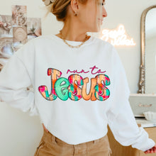 Load image into Gallery viewer, Run To Jesus Paintbrush TRANSFER DEC SDD