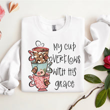 Load image into Gallery viewer, My Cup Overflows With His Grace Trio Cup Stacked TRANSFER SDD JAN 26