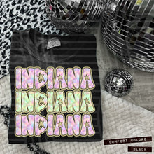 Load image into Gallery viewer, Iridescent Leopard Stacked Mascot Dropdown TRANSFER CAP MAY