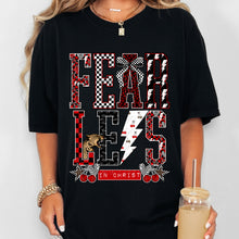 Load image into Gallery viewer, Fearless In Christ Red Checker Cherries TRANSFER DWS FEB 26