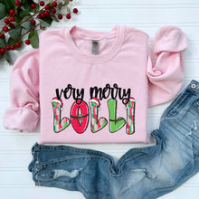 Load image into Gallery viewer, Very Merry Pink Names DROPDOWN TRANSFER SDD