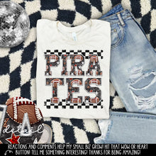 Load image into Gallery viewer, Football Faux Embroidery Checkered Mascots DROPDOWN TRANSFER CAP 24