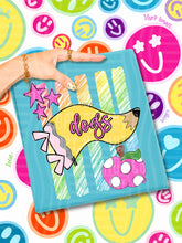 Load image into Gallery viewer, Pencil Flag Striped Mascots DROPDOWN TRANSFER CAP JUNE 26