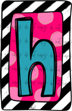 Load image into Gallery viewer, Valentines Box Letter Name CUSTOMIZED DTF Transfer