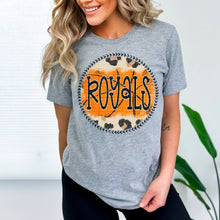 Load image into Gallery viewer, Leopard Basketball Circle Mascot DROPDOWN TRANSFER SDD