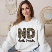 Load image into Gallery viewer, Bubble Camo Faux Embroidery States DTF TRANSFER
