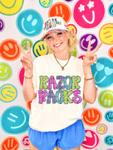 Load image into Gallery viewer, Hopscotch Hues Stacked School Mascots DROPDOWN TRANSFER CAP JUNE 26
