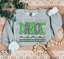 Load image into Gallery viewer, Dance Mama Checkered Color Dropdown TRANSFER MAR COR