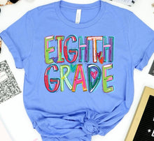 Load image into Gallery viewer, Cheery School Doodle Grades DROPDOWN TRANSFER