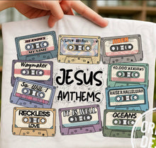 Load image into Gallery viewer, Jesus Anthems Tape Collage COLOR DROPDOWN TRANSFER ET FEB 26