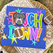 Load image into Gallery viewer, Bright Touchdown Football Team Stars DROPDOWN TRANSFER TCC JULY 26